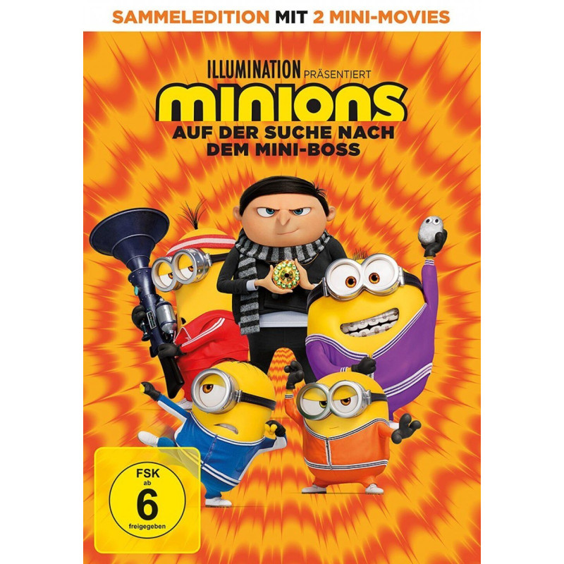 DVD: Minions Auf der Suche nach dem Mini Boss DVD: Minions Auf der Suche nach dem Mini Boss