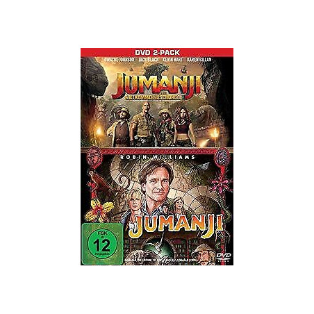 DVD Jumanji 1 und 2