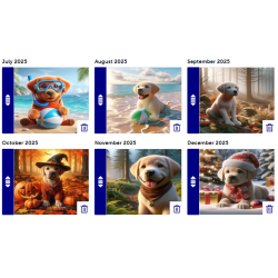 Kinderkalender Der kleine Labrador
